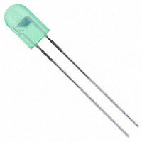 Broadcom Limited - HLMP-AM86-TW0ZZ - LED GREEN CLEAR 5MM OVAL T/H