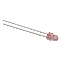 Broadcom Limited - HLMP-NG07 - LED RED CLEAR 3MM ROUND T/H