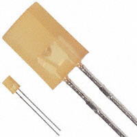 Broadcom Limited - HLMP-S301 - LED YELLOW DIFF 5X2MM RECT T/H