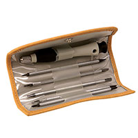 Aven Tools - 13722 - BLADE SET PHIL/SLOT W/POUCH 6PC