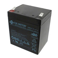 B B Battery - HRL5.5-12P-T2 RA - BATTERY LEAD ACID 12V 5AH