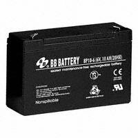 B B Battery - BP12-6-T3 - BATTERY LEAD ACID 6V 12AH