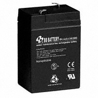 B B Battery - BP4.5-6-T1 - BATTERY LEAD ACID 6V 4.5AH