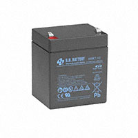 B B Battery - SHR7-12-T2 - BATTERY LEAD ACID 12V 3.5AH