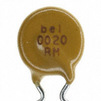 Bel Fuse Inc. - 0ZRM0020FF1E - PTC RESET 0.20A 120VAC/VDC RAD