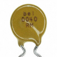 Bel Fuse Inc. - 0ZRM0040FF1E - PTC RESET 0.40A 120VAC/VDC RAD