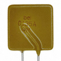 Bel Fuse Inc. - 0ZRM0135AF1A - PTC RESET 1.35A 120VAC/VDC RAD