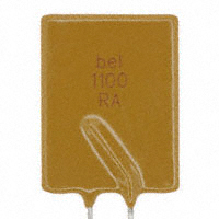 Bel Fuse Inc. - 0ZRA1100FF1A - PTC RESETTABLE 16V 11A RADIAL