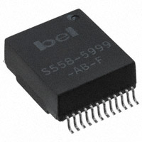 Bel Fuse Inc. - S558-5999-AC-F - MODULE XFRMR LAN GIGABIT 24P SMD