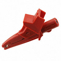 Cal Test Electronics - CT2392A-2 - INSULATED ALLIGATOR, LARGE - RED