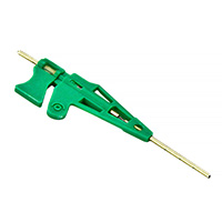Cal Test Electronics - CT2845-5 - MICROCLIP TEST CLIP GREEN