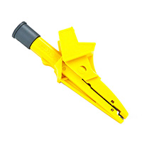 Cal Test Electronics - CT3147-4 - INSULATED ALLIGATOR IP2X YELLOW