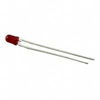 Broadcom Limited - HLMP-1301-G0000 - LED RED DIFF 3MM ROUND T/H