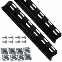 Bud Industries - CSB-8180 - BRACKT CHASSIS SUPP 33X4.75"PAIR