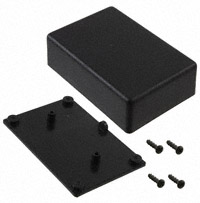 Bud Industries - CU-789 - BOX ABS BLACK 3.05"L X 2.05"W