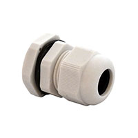 Bud Industries - IPG-222135-G - GRY CABLE GLAND .24-.47"