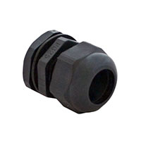 Bud Industries - IPG-22225 - BLK CABLE GLAND .59-.75"