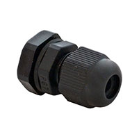 Bud Industries - IPG-2227 - BLK CABLE GLAND .12-.24"