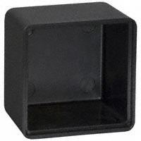 Bud Industries - PB-1577 - BOX ABS BLACK 1.03"L X 1.03"W