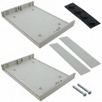 Bud Industries - PC-11403 - BOX PLASTIC GRAY 5.3"L X 7.06"W