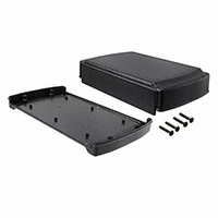 Bud Industries - PC-11645 - BOX ABS BLACK 9.18"L X 5.25"W