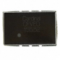 Cardinal Components Inc. - CFVED-A7BP-155.52TS - OSC VCXO 155.52MHZ LVPECL SMD