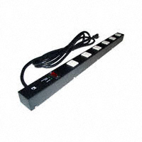 Chip Quik Inc. - EPS-2069BL - POWER STRIP 24" 6 WHITE OUTLET
