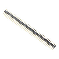 Chip Quik Inc. - HDR100MET40M-G-RA-TH - 1.00 MM 40 PIN RIGHT ANGLE MALE