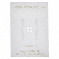 Chip Quik Inc. - IPC0094-S - POWERSSOP-38 STENCIL