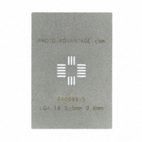 Chip Quik Inc. - PA0099-S - LGA-16 STENCIL