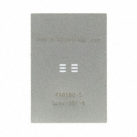 Chip Quik Inc. - PA0180-S - SUPERSOT-6/TSOT-6 STENCIL