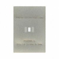 Chip Quik Inc. - PA0206-S - DFN-16 STENCIL