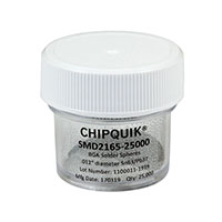 Chip Quik Inc. - SMD2165-25000 - SOLDER SPHERES SN63/PB37 .012" D