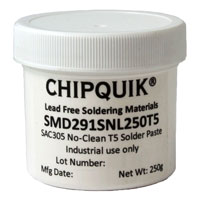 Chip Quik Inc. - SMD291SNL250T5 - SOLDER PASTE SAC305 250G T5