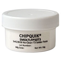 Chip Quik Inc. - SMDLTLFP50T3 - SLDR PASTE NO-CLN SN42/BI58 50G