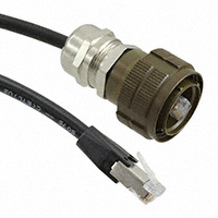 Cinch Connectivity Solutions - C-RJFTV5E1706MG03 - CABLE MOD 8P8C PLUG-PLUG 0.98'