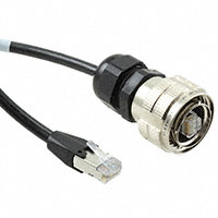Cinch Connectivity Solutions - C-RJFTV5E1706PN03 - CABLE MOD 8P8C PLUG-PLUG 0.98'