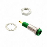 Cinch Connectivity Solutions Johnson - 105-0204-200 - GREEN TIP JACK, .080 PIN