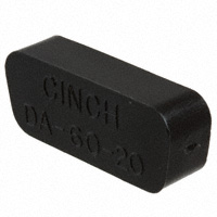 Cinch Connectivity Solutions - DA-60-20 - DUST COVER FOR D-SUB15 PLUG