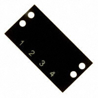 Cinch Connectivity Solutions - MS-4-140 - BARRIER BLOCK MARKER STRIP 4POS