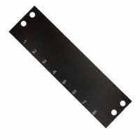 Cinch Connectivity Solutions - MS-8-142 - BARRIER BLK MARKER STRIP 8POS