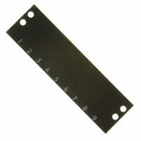 Cinch Connectivity Solutions - MS-9-140 - BARRIER BLOCK MARKER STRIP 9POS