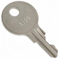 C&K - 115140126 - KEY REPLACEMENT A126 CODE BRASS