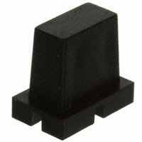 C&K - 160530 - CAP PUSHBUTTON RECTANGULAR BLACK