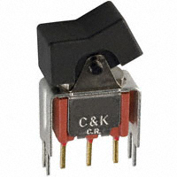 C&K - 7101J1V3BE2 - SWITCH ROCKER SPDT 0.4VA 20V
