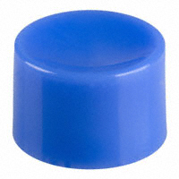 C&K - 752707000 - CAP PUSHBUTTON ROUND BLUE