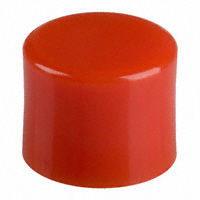 C&K - 801803000 - CAP PUSHBUTTON ROUND RED