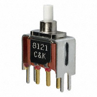 C&K - 8125SD3V3BE - SWITCH PUSH SPDT 0.4VA 20V