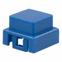 C&K - BTNK0160 - CAP TACTILE SQUARE BLUE