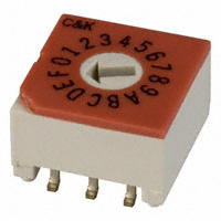 C&K - CRD16CM0SB - SW ROTARY DIP HEX COMP 0.4VA 20V